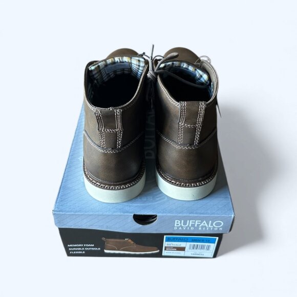 Buffalo by David Bitton Metcalf Men’s Casual Chukka Boot Brown Size 12 - Picture 4 of 7